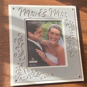 Malden White 'Mr & Mrs' Picture Frame